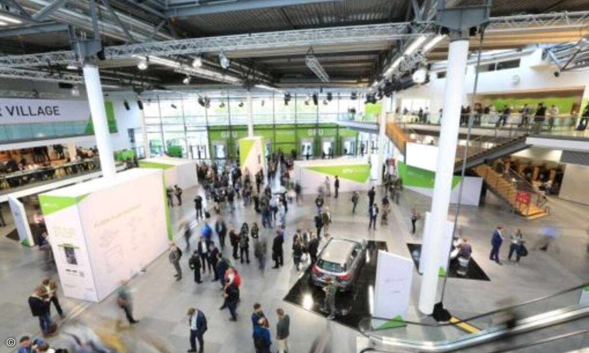 Großen Andrang gab es auch dieses Jahr wieder bei der Nvidia GTC 2018 in München (Bild: Nvidia)
