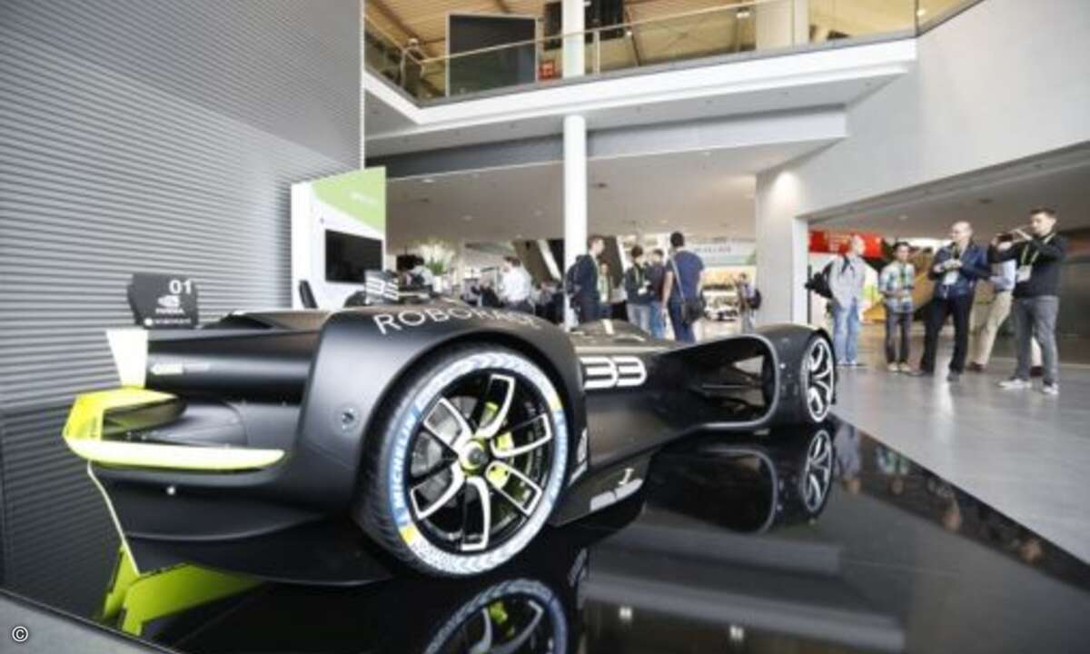 Autonomes Fahren geht auch in der etwas schnittigeren Version (Bild: Nvidia)