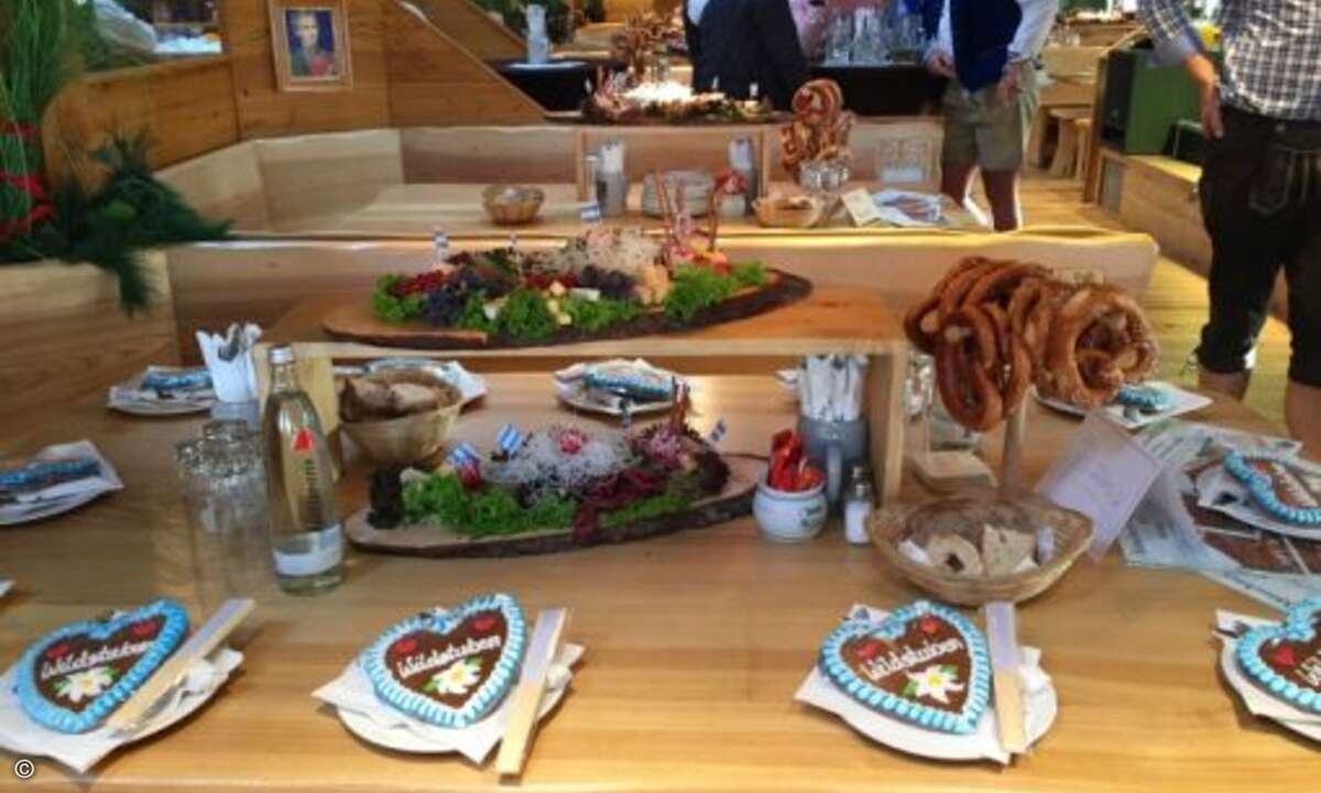 Drinnen ist alles hübsch angerichtet (Foto: CRN)