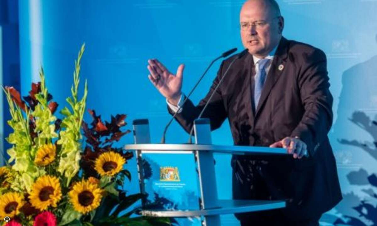 Zu den Gastrednern beim Staatsempfang zählte auch BSI-Präsident Arne Schönbohm ... (Foto: Thomas Geiger - NürnbergMesse)