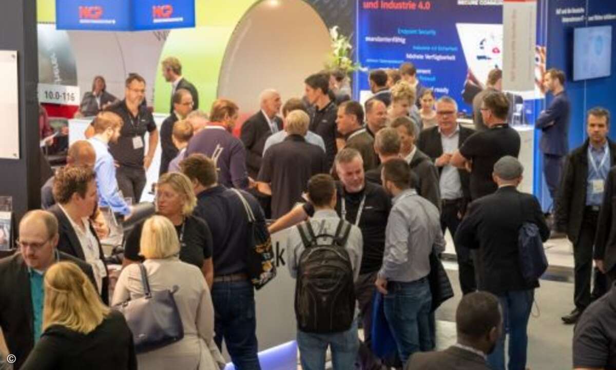Die it-sa zieht längst nicht mehr nur Besucher aus Deutschland an, sondern aus mehr als 50 Ländern (Foto: Thomas Geiger - NürnbergMesse)