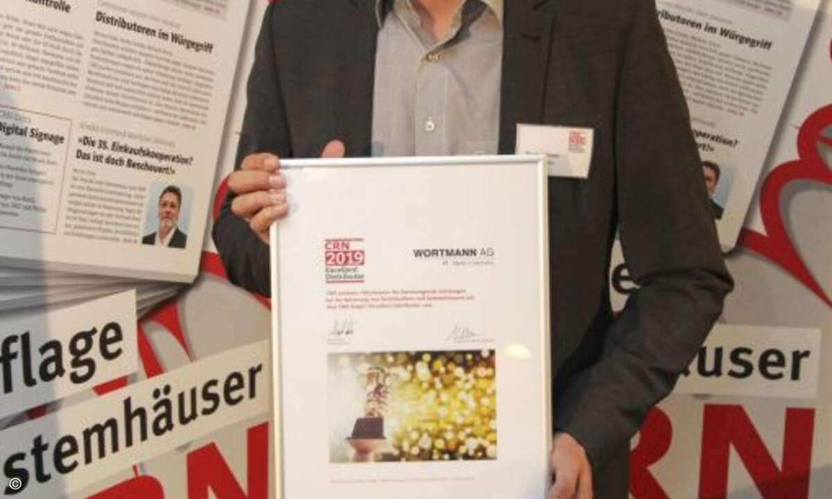 Thomas Braun war für Wortmann gekommen (Foto: CRN)