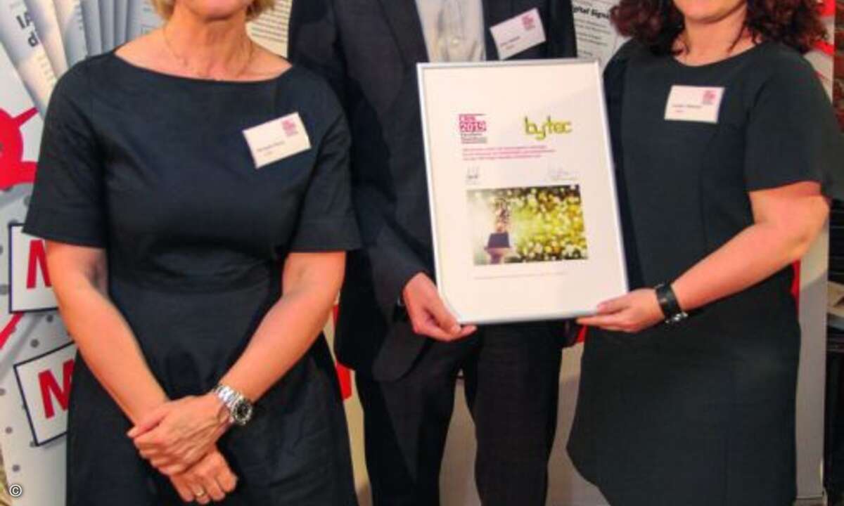 Bytec Bodry Technology GmbH
Der VAD Bytec kann seine starke Vorjahresnote noch einmal verbessern und schafft mit Gesamtbewertung 1,93 auch in diesem Jahr den Sprung in die Top Ten des Gesamtrankings. Das Unternehmen punktet bei seinen Handelspartner