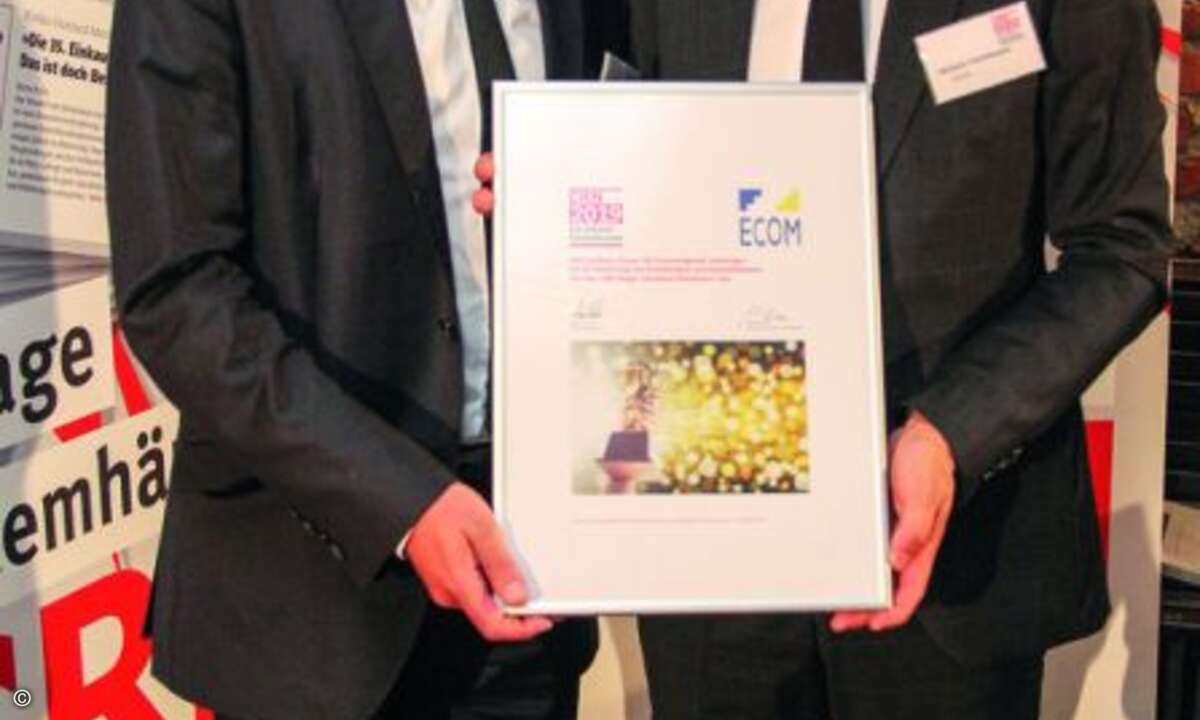 Ecom Electronic Components Trading GmbH
Distributor Ecom schafft es, nach dem Neueinstieg in die Wertung im vergangenen Jahr, in diesem Jahr seine starke Vorjahresleistung sogar noch einmal zu verbessern: Statt Händlernote 1,99 erreicht der Grossist