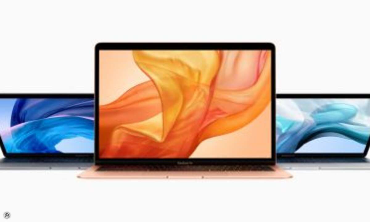 Das neue MacBook Air ist in Gold, Silber und Raumgrau erhältlich (Foto: Apple)