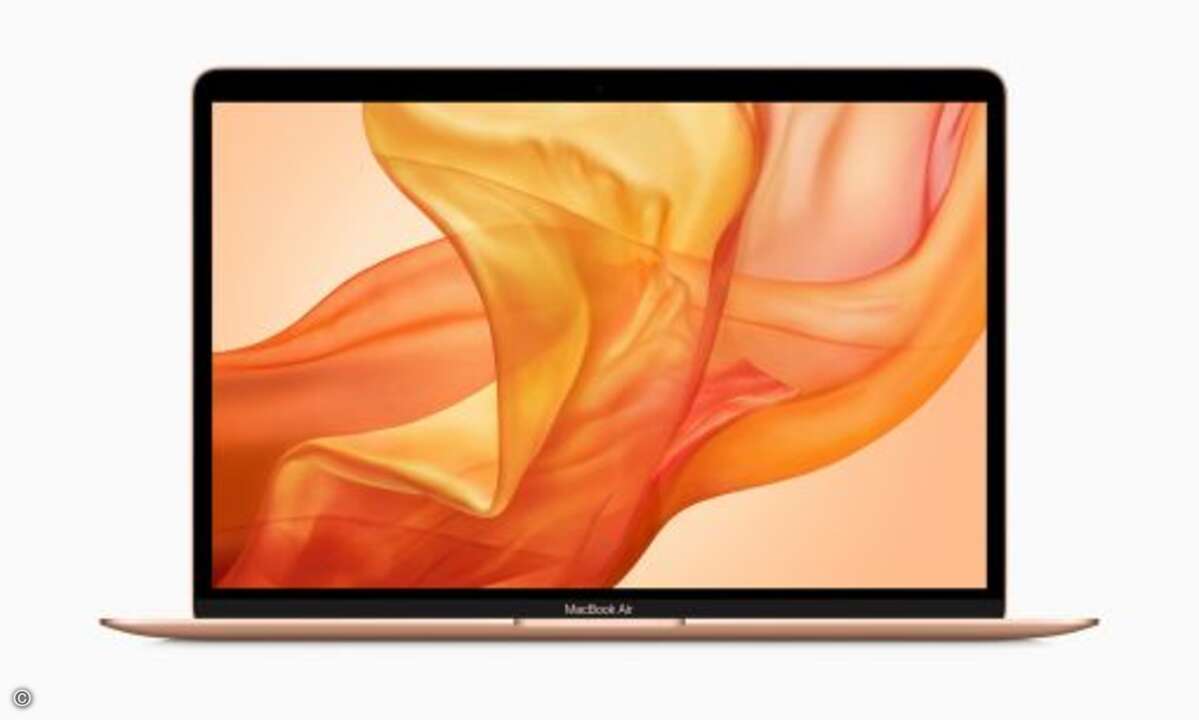 Das MacBook Air verfügt über ein 13-Zoll-Retina-Display, Touch ID, aktuelle Prozessoren, ein noch mobileres Design und eine ganztägige Akkulaufzeit (Foto: Apple)