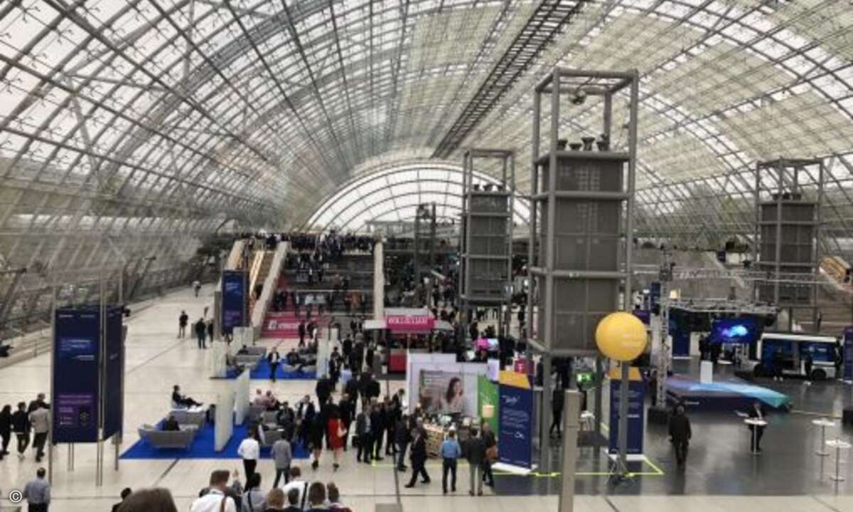 Den passenden Rahmen für Microsofts Deutsche Partnerkonferenz (DPK) gab auch dieses Jahr wieder das Leipziger Messegelände (Bild: CRN)