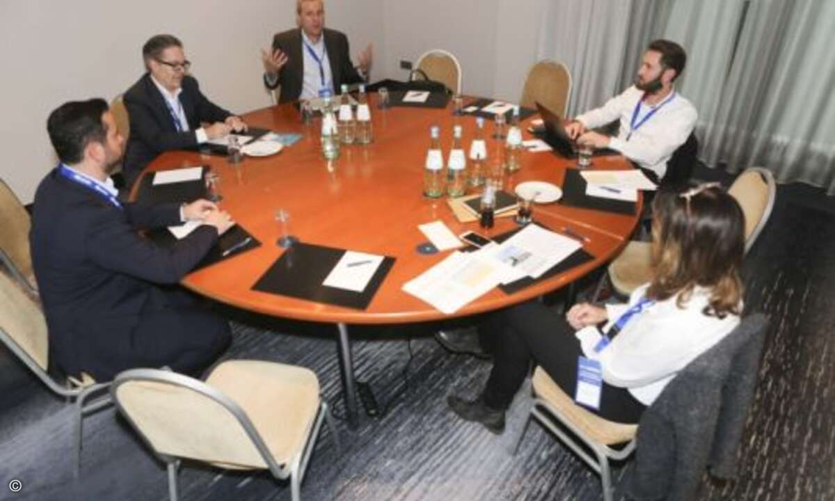 Speed Dating mit dem Management-Team von Zscaler (Foto: Zscaler)