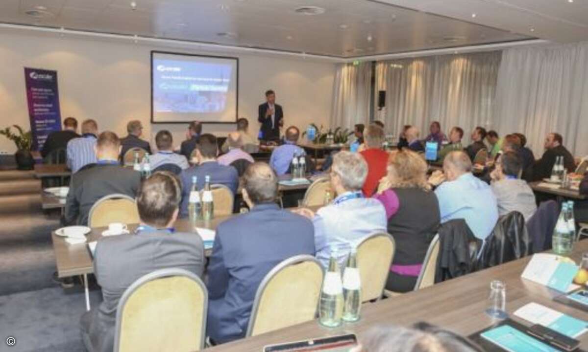 Zscaler-CEO Jay Chaudhry eröffnet den zweiten Tag des Partner Summits und spricht über eine sichere, cloudbasierte Zukunft (Foto: Zscaler)