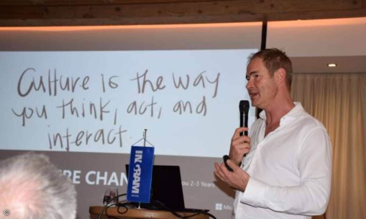 Spannende, ehrliche und lehrhafte Keynote von Gregor Bieler, der über das Change-Management in den letzten fünf Jahren bei Microsoft berichtete.