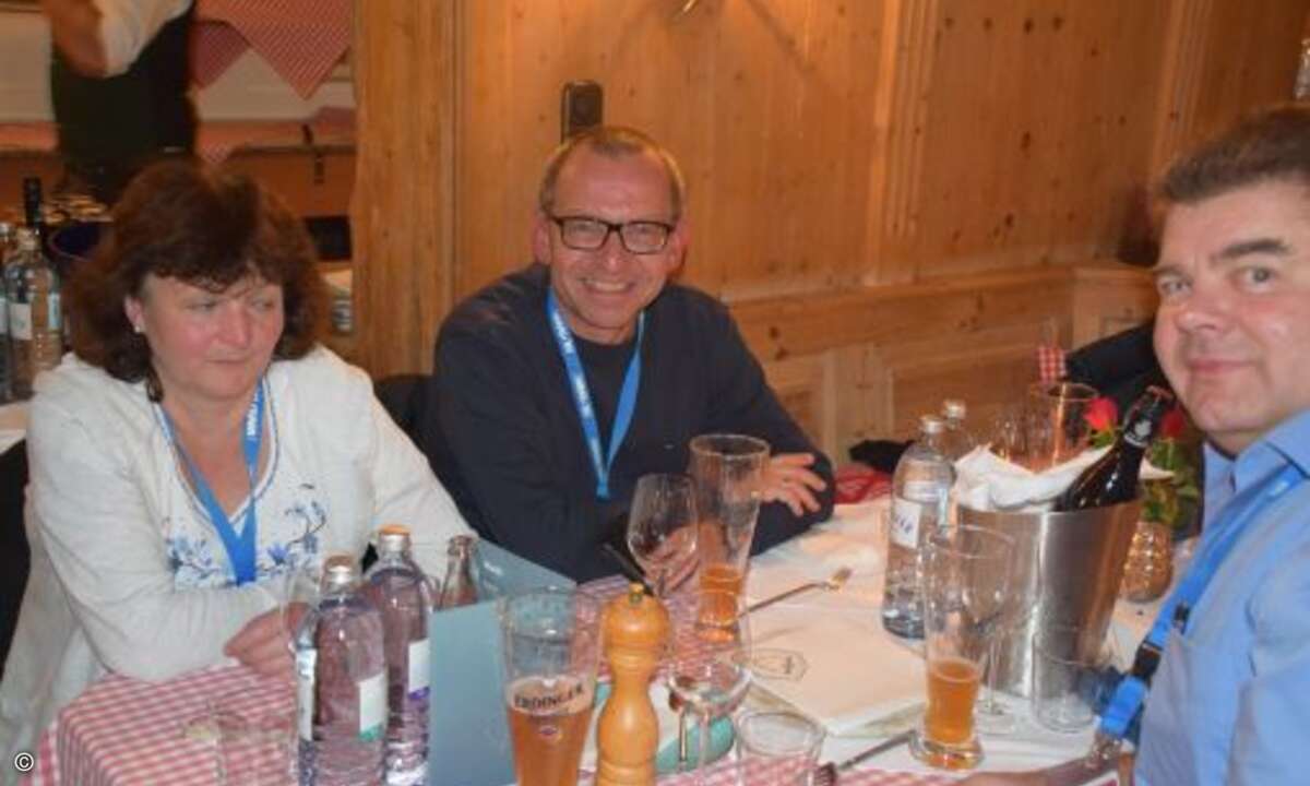 Ronald Wiltschek (Channelpartner) für CRN posiert, um auch mal in unsere Zeitschrift zu kommen ;-)