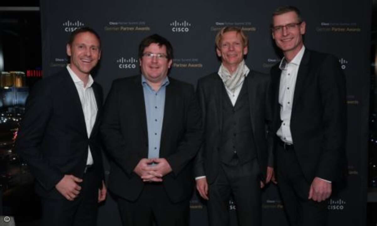 Controlware wurde für »Architectural Excellence« im Bereich SP Architecture geehrt (Foto: Cisco)
