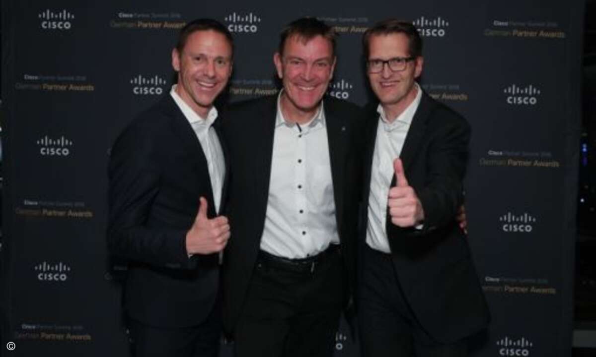 Den Titel »Commercial Partner of the Year« sicherte sich SVA System Vertrieb Alexander (Foto: Cisco)