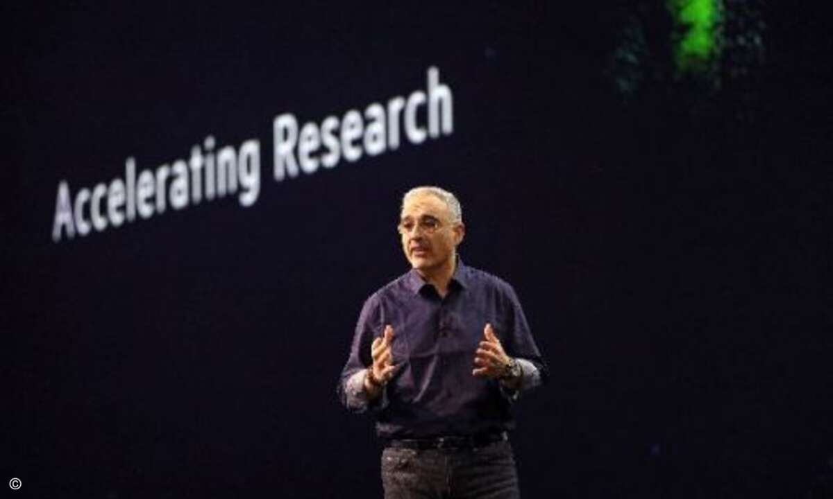 Der CEO setzt wieder stark auf die DNA des Konzerns: Innovationen und Forschung.
(Foto: HPE)