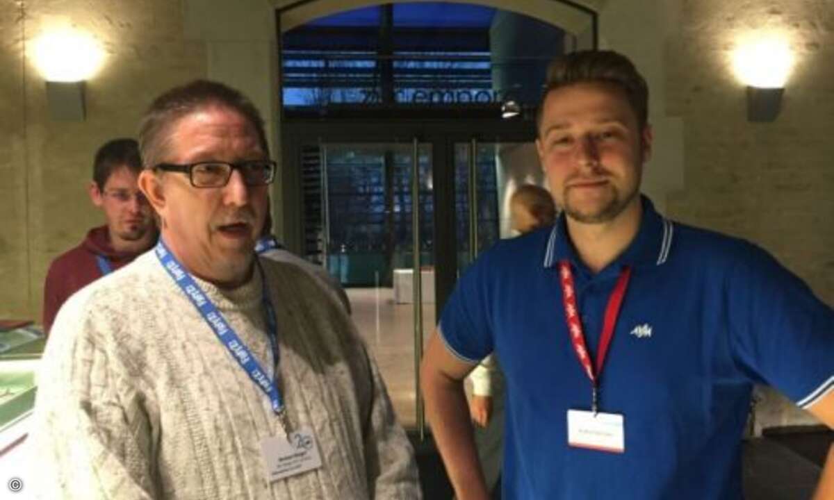 Norbert Bargel (links, BES Bargel EDV-Systeme) und André Gericke (AVM), Foto: CRN