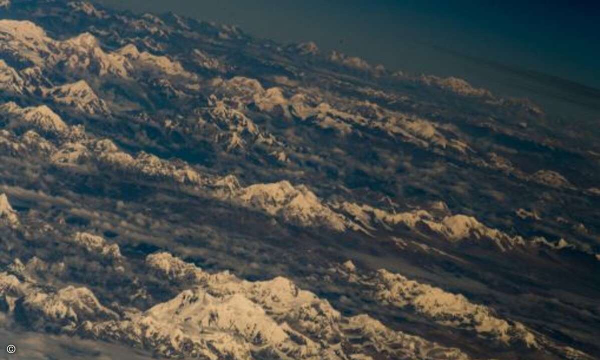 doch der Himalaya. Dennoch sind die Alpen für Gerst ein wunderschöner, einzigartiger Lebensraum, »einer meiner Lieblingsorte in Europa.«
(Foto: Alexander Gerst)