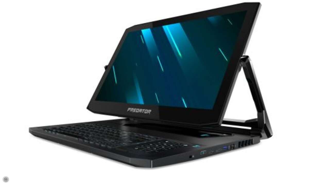 Acer hat auf der CES ebenfalls neue Gaming-Notebooks vorgestellt, die die Power von Gaming-Desktops mobil verfügbar machen sollen. (Bild: Acer)
