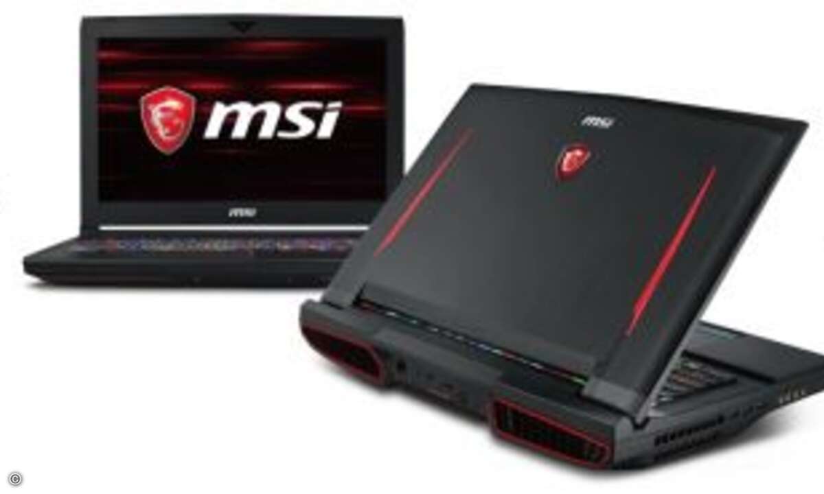 MSIs GT-Titan-Serie definiert die absolute High-End-Klasse in puncto Performance und Ausstattung bei Gaming-Laptops. Die neuen GeForce-RTX-Modelle der GT75-Titan- (rechts) und GT63-Titan-Serie (links) stehen mit der Top-GPU »GeForce RTX 2080« und dem