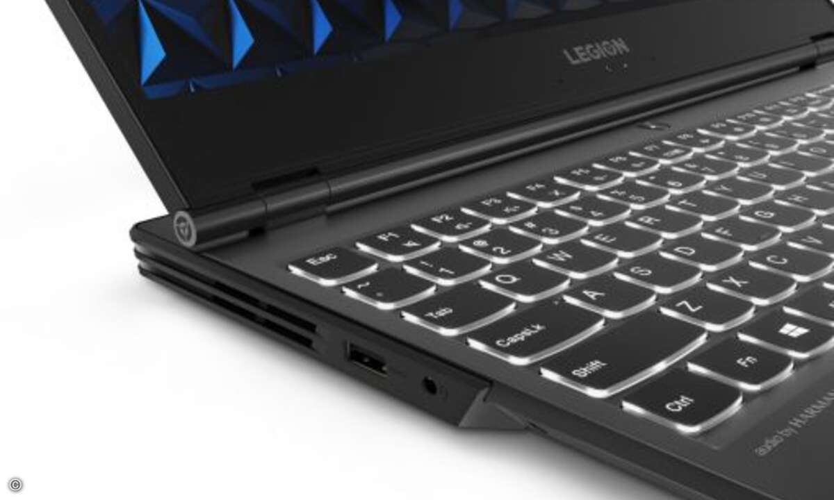 Auch neue, leistungsstarke Gaming-Geräte aus der »Lenovo Legion«-Reihe gehören dazu, wie hier das »Lenovo Legion Y540«-Notebook (Bild: Lenovo)