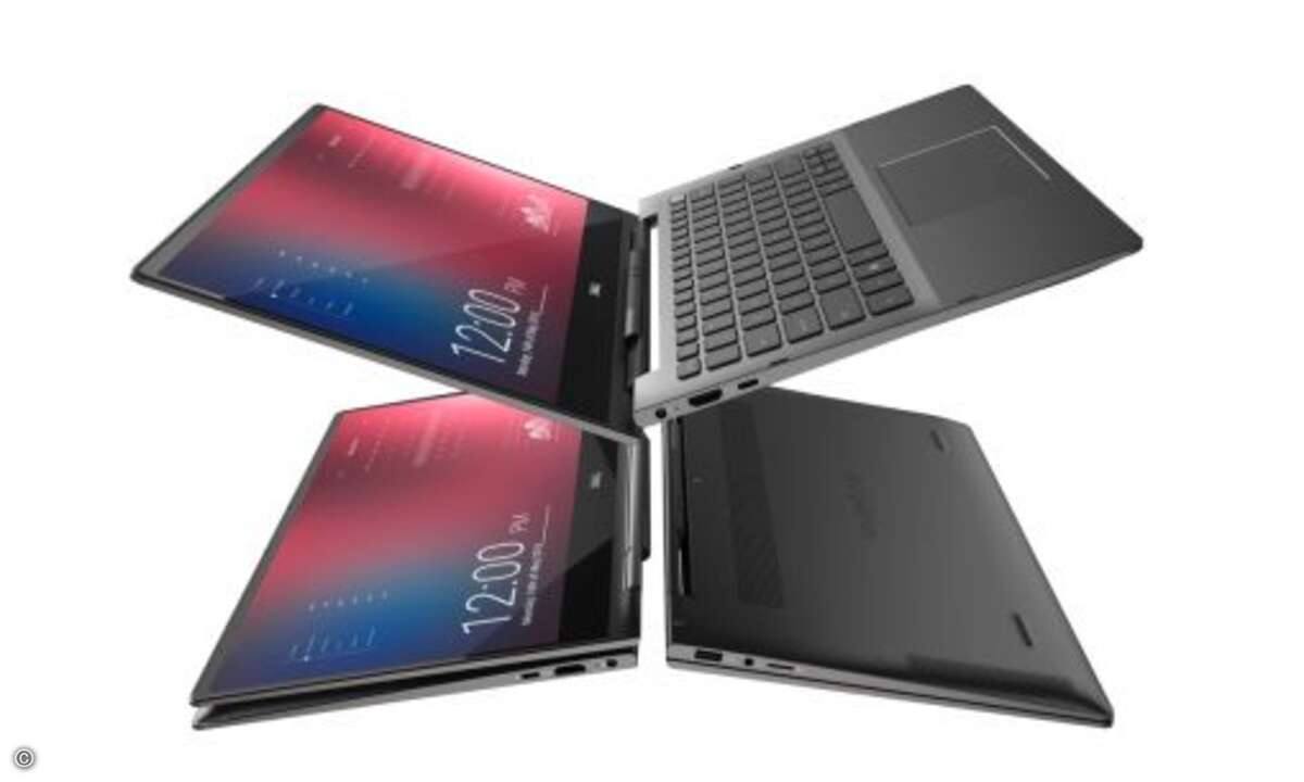 Ihr neues Design zeichnet sich unter anderem durch einen Aluminiumkörper, schmale Ränder und eine diamantgeschliffene Oberfläche am Touchpad aus. (Bild: Dell)