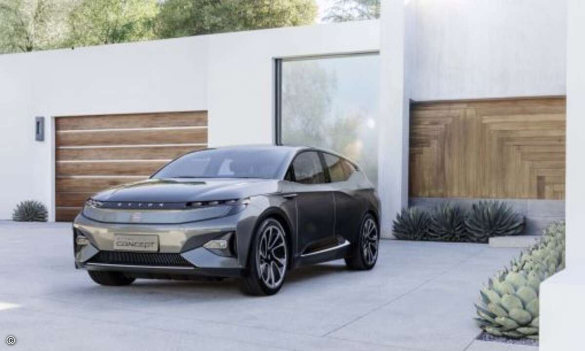 Der »Byton M-Byte« soll Ende 2019 in Serie gehen (Bild: Byton)