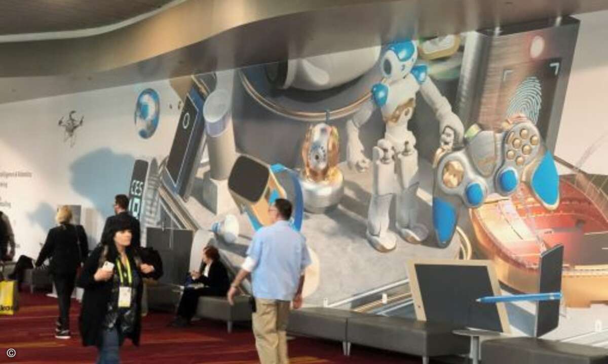 Künstliche Intelligenz in jeder Form war das beherrschende Thema auf der diesjährigen CES (Bild: CRN)