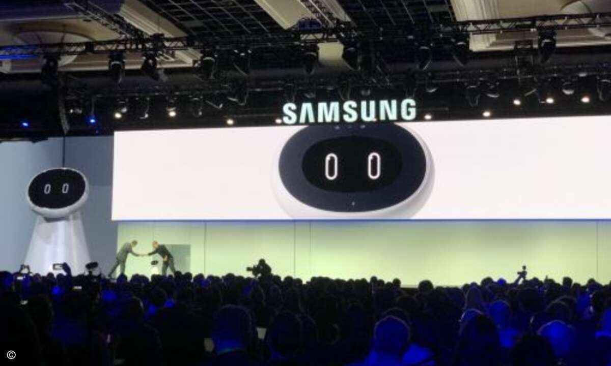 Nicht nur bei der Samsung-Keynote (Bild: CRN)
