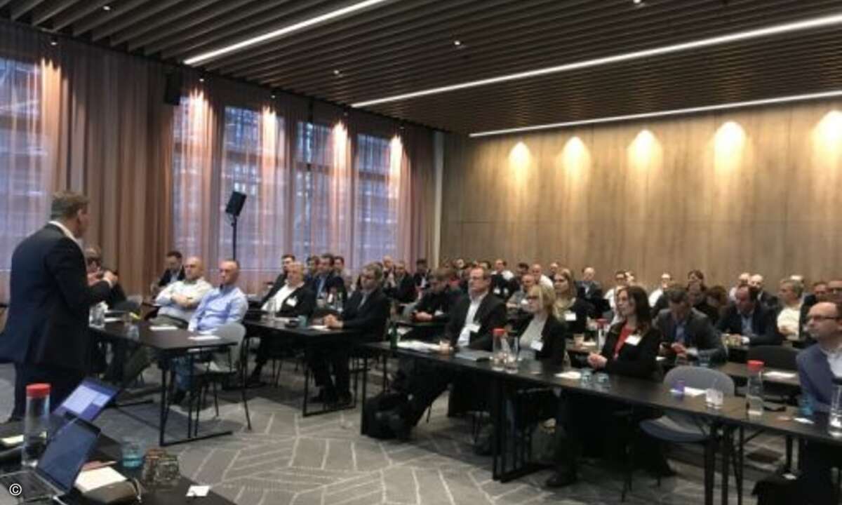 Über 70 Teilnehmer kamen, um sich vom Security-Hersteller auf das neue Geschäftsjahr einstimmen zu lassen (Foto: Trend Micro)