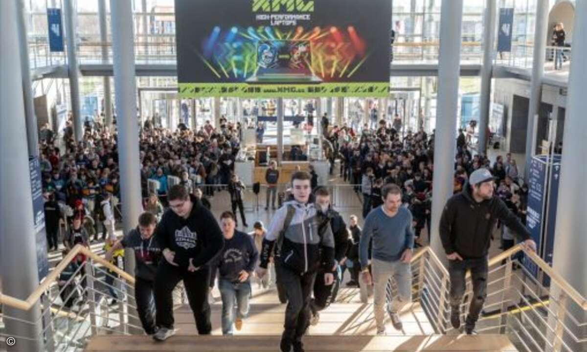 Der Besucherandrang war auch auf der diesjährigen DreamHack wieder riesig (Bild: Leipziger Messe GmbH/Tom Schulze)
