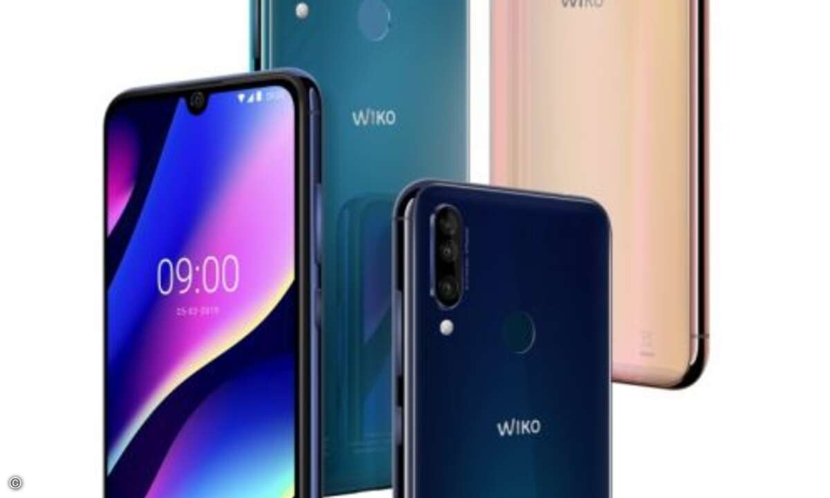 Wiko stellte mit der »View3«-Serie seine neuesten Smartphones der Einsteigerklasse vor. (Foto: Wiko)