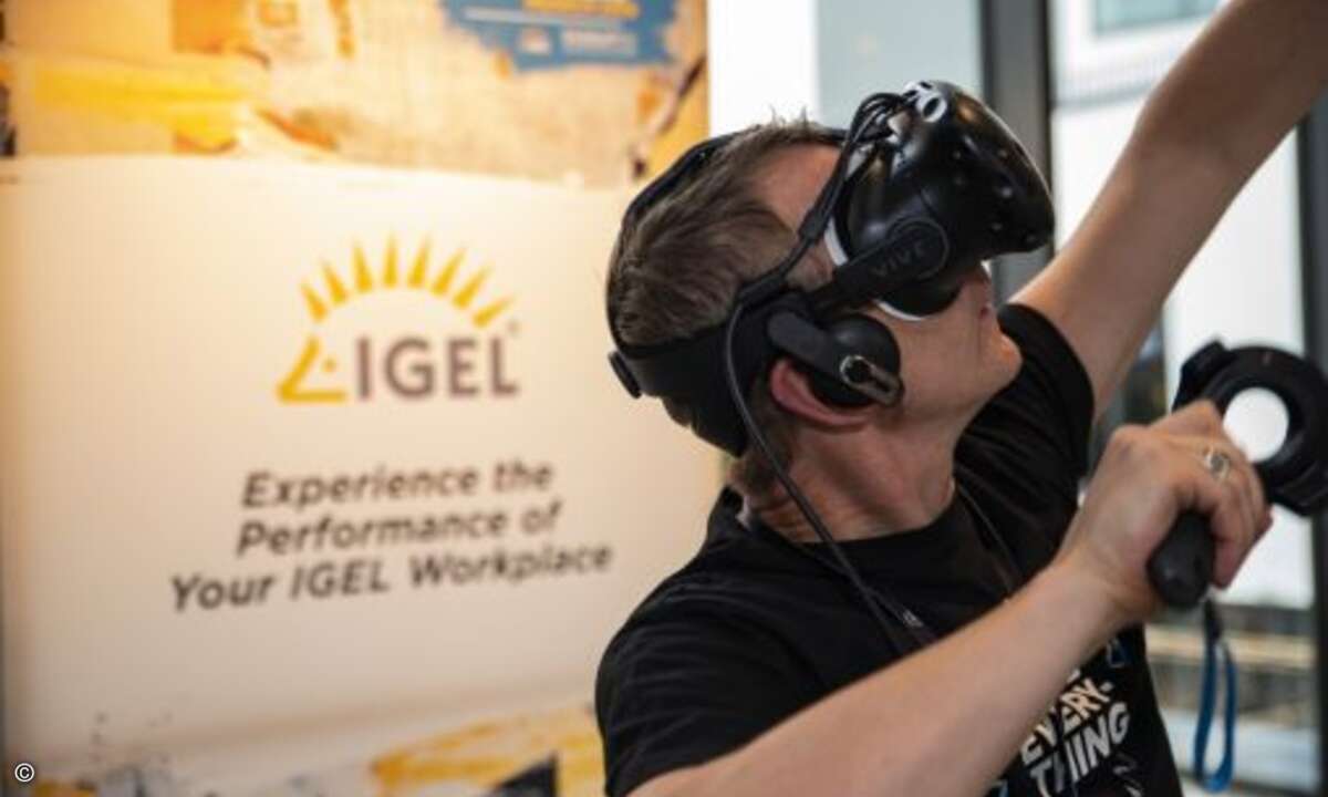 Darunter zahlreiche innovative Lösungen, wie etwa Virtual-Reality-Anwendungen (Bild: Igel)