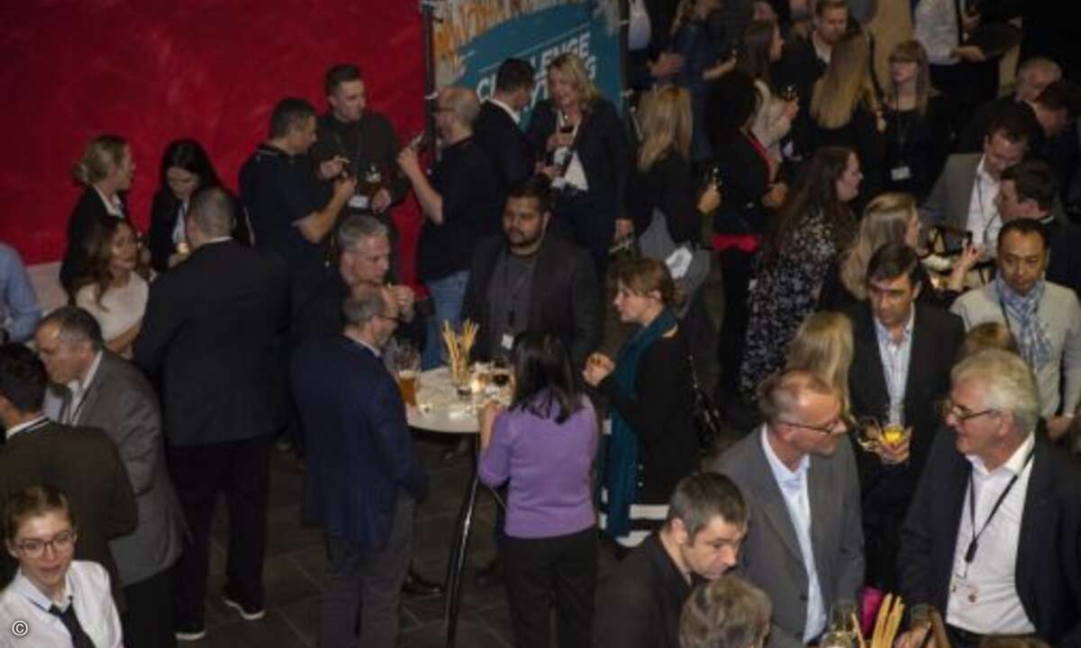 Leger ging es auch auf der Abschluss-Party der Disrupt zu (Bild: Igel)