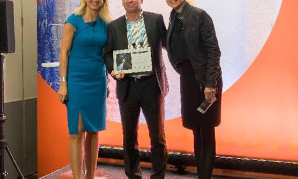Dieter Wandelt von Open Storage muss man den Unterschied zwischen Original und billige Kopie nicht erklären, schließlich wurde er als Supplies Partner of the Year von HP ausgezeichnet.
(HP)