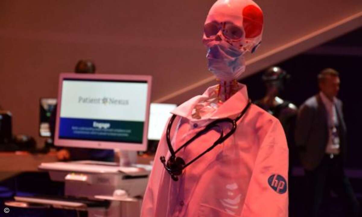 Nein, das ist nicht der erste HP-Kunde von 1939. Das Modell weist vielmehr auf HP-Produkte für Healthcare-IT hin.
(CRN)
