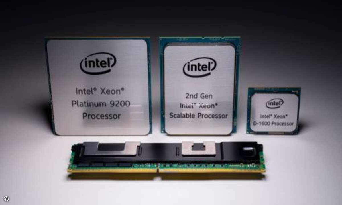 Die Neuzugänge in Intels Xeon-Familie (Bild: Intel)