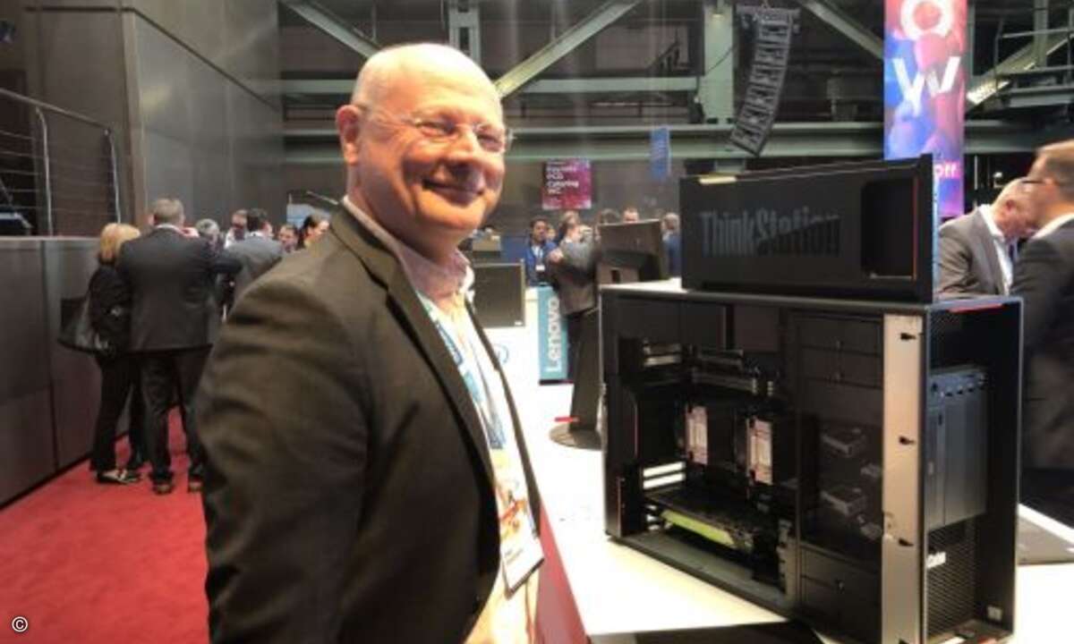 Ingo Gassmann, Lenovo, hat mit Workstations noch viel vor (Bild: CRN)