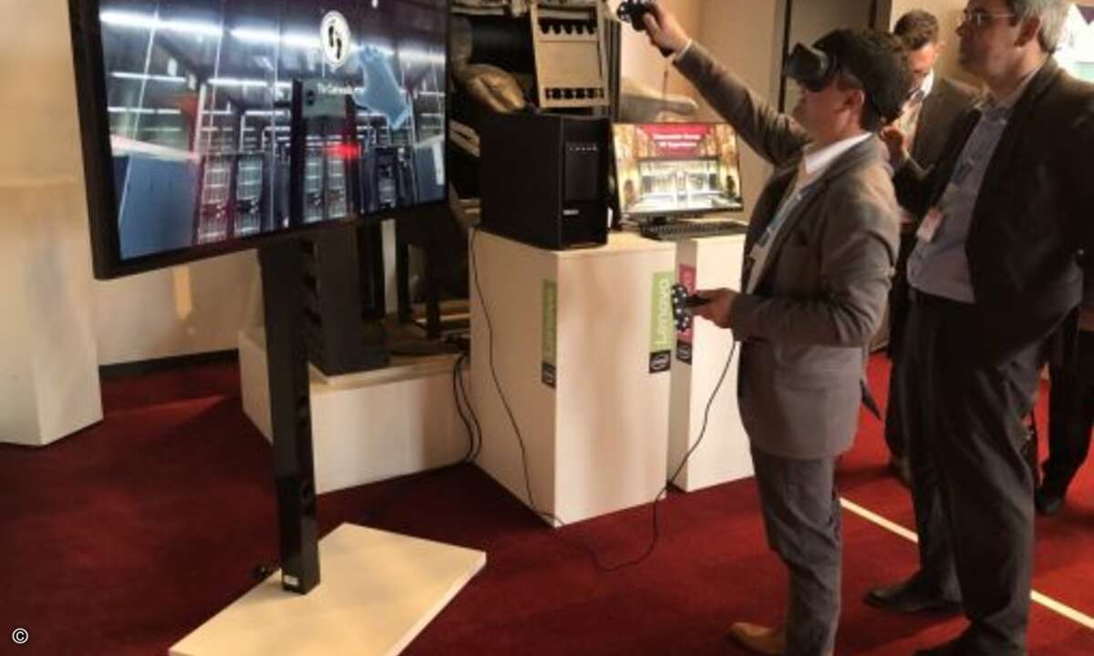 Virtuelle Welten zogen die Besucher der Channel-Kick-offs in ihren Bann (Bild: CRN)