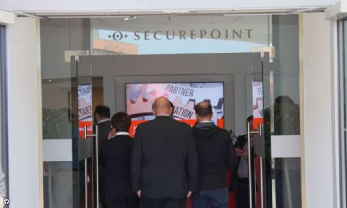 Kurz darauf ging es dann los (Foto: Securepoint)