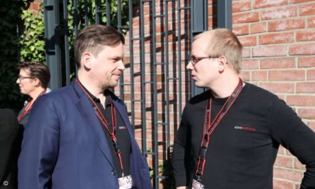 Hubertus Buchinger (li.) und Jan Kalfs von AdvoService (Foto: Securepoint)