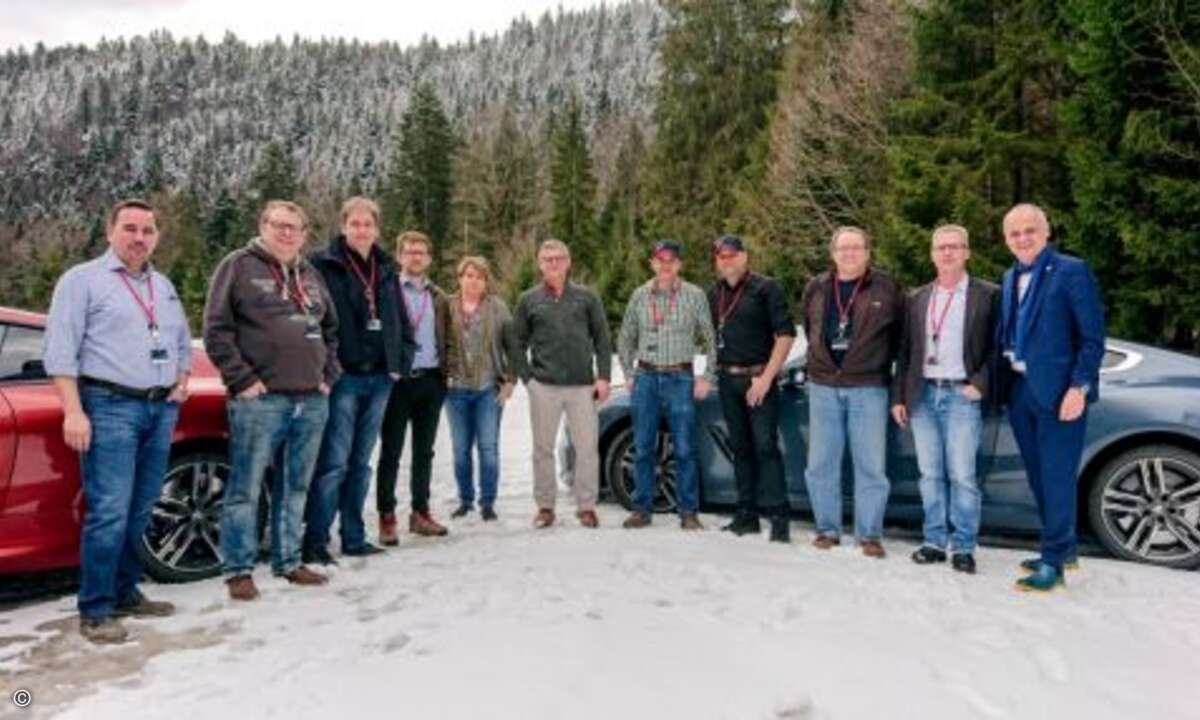 Alle Teilnehmer hatten Spaß und kamen am Ende noch mal für ein Gruppenbild zusammen (Foto: SEP)
