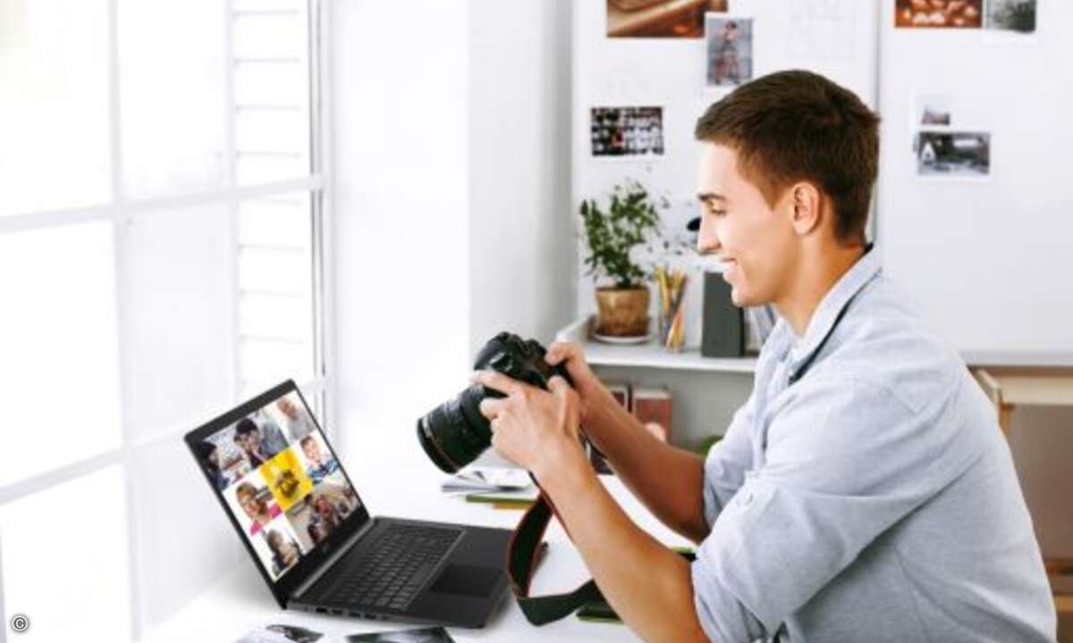 Das »Acer Aspire 5« richtet sich an Familien, Blogger, Fotografen und Enthusiasten. In dem sandgestrahlten Aluminium-Top-Cover mit einer Bauhöhe von 17,95 Millimetern steckt ein 15,6 Zoll großes Full-HD-IPS-Display. Das Gerät ist wahlweise mit Intels