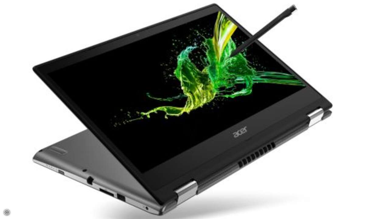 Mit dem »Acer Spin 3« kommt eine Neuauflage der stylischen Convertible-Notebook-Serie auf den Markt. (Bild: Acer)