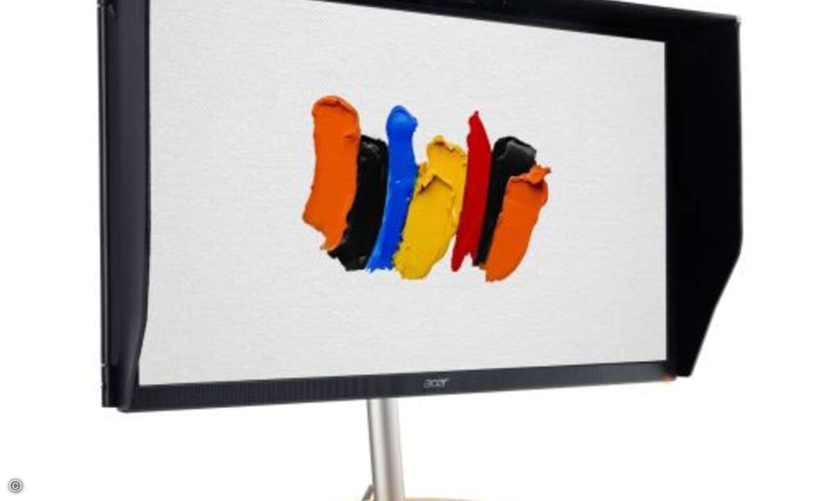 Der »ConceptD CP7271K« ist ein Pantone-validierter 27-Zoll- Monitor, der für 3D-Designer konzipiert wurde. Das Modell verfügt laut Hersteller über eine beeindruckende Farbgenauigkeit von Delta E <1, einen breiten Farbraum von 99 Prozent der Adobe-RGB