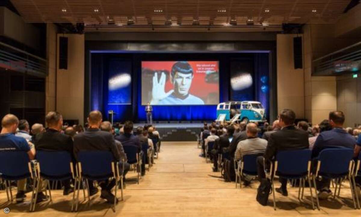... in der erklärte, warum viele Entscheidungen im Zusammenhang mit IT-Security nicht rational getroffen werden (Foto: Klaus D. Wolf – Securelink)