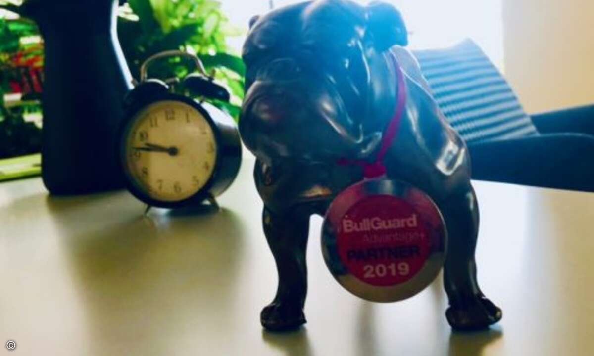 Einer passt immer auf: Im Bullguard-Büro wird Sicherheit groß geschrieben (Foto: CRN)