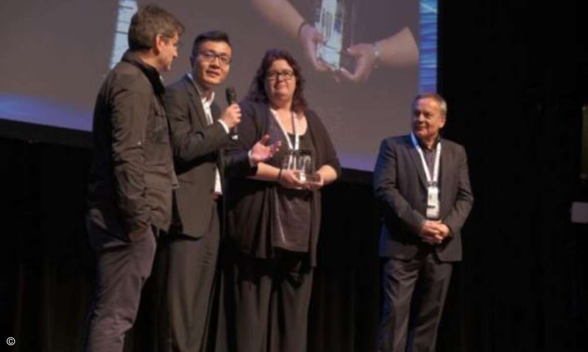 Den Partner Award als bester Distributor erhielt Acondistec, Foto:Huawei