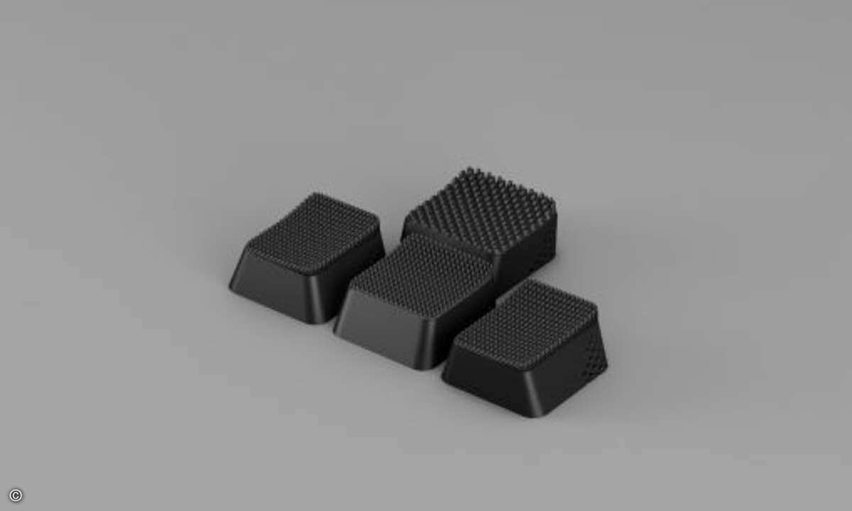 Die Produkte wie Keycaps... (Foto: Ikea)