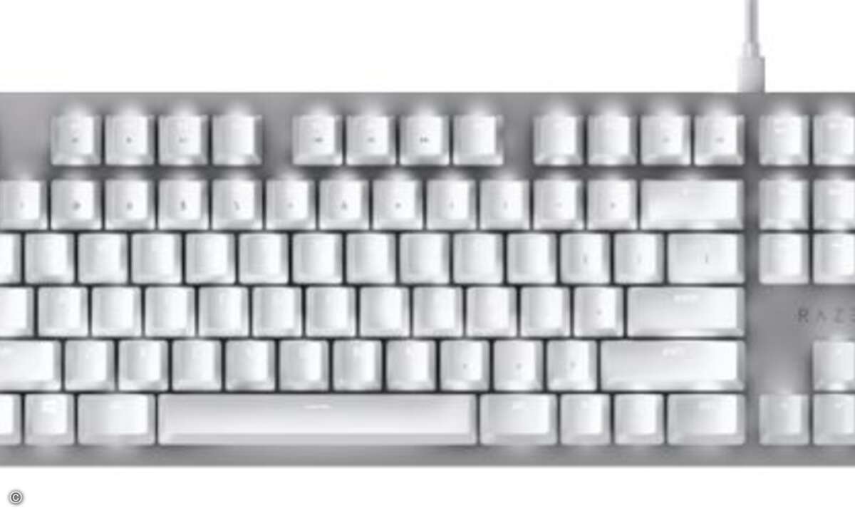 Razer BlackWidow Lite Tastatur aus der Mercury Collection 2019 (Foto: Razer)