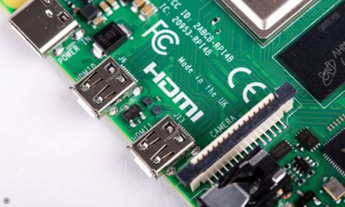 und zwei HDMI-Monitore mit einer Auflösung von bis zu 4K gleichzeitig antreiben (Bild: Raspberry Pi Foundation)