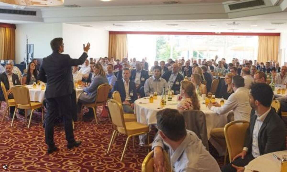 Mehr als 150 Partner kamen zum diesjährigen Partner Talk & Tech Day von Trend Micro nach Heidelberg (Foto: Trend Micro)